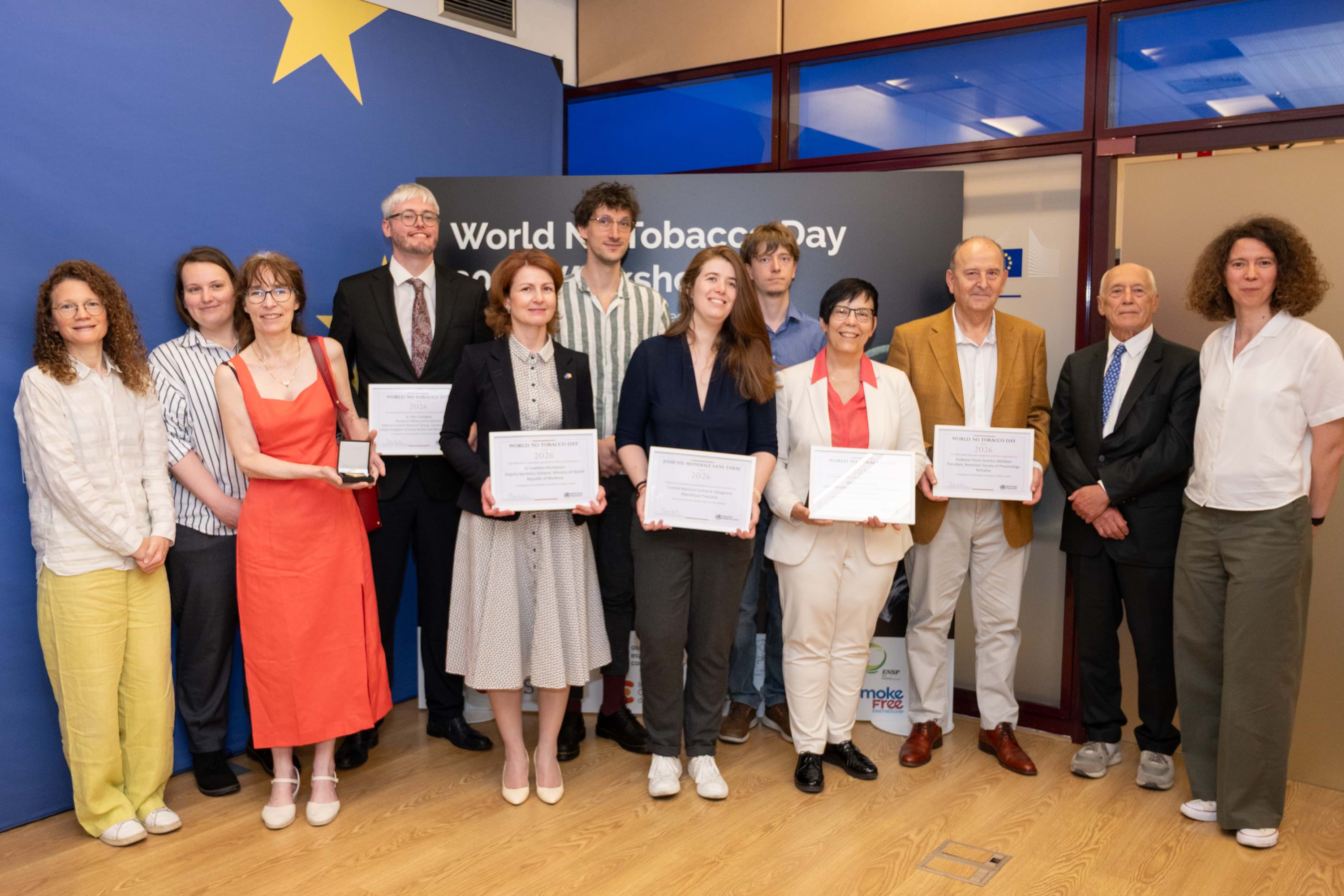 World No Tobacco Day Award 2026